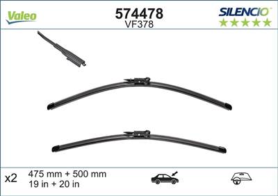 törlőlapát VALEO 574478 for MINI