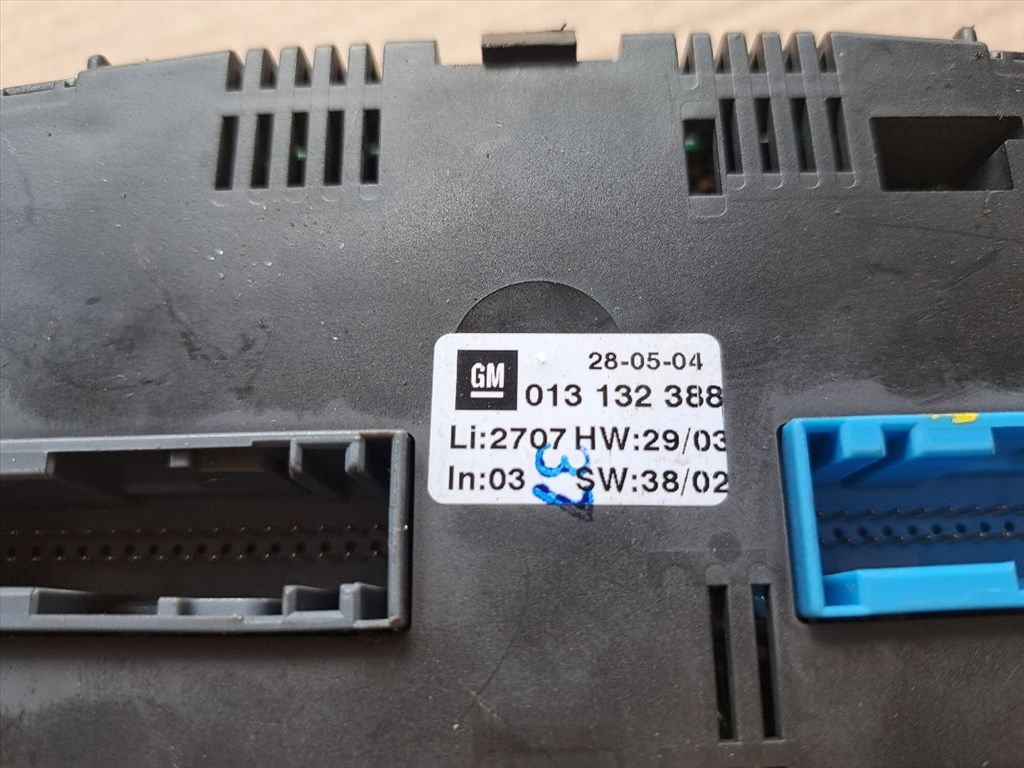 OPEL MERIVA  Fűtéskapcsoló (digit klímás) (38102) GM/013132388 3. kép