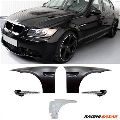 BMW E90 E91 05-10 M3 Style Tuning-Tec első sárvédő 