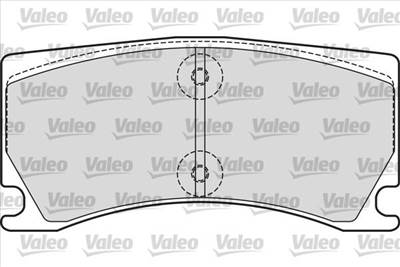 fékbetétkészlet, tárcsafék VALEO 601660 for JAGUAR, PEUGEOT, DS