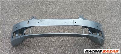 Skoda Superb III mosós, radaros első lökhárító szürke színben 8v0807221
