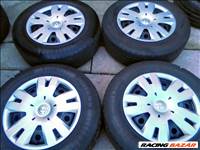  5x105 ET38 16" gyári Opel Astra J lemezfelni, rajta 215/65 Continental nyári gumi