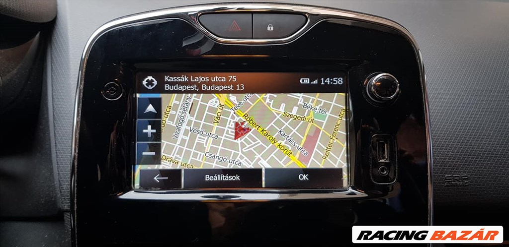 Renault és Dacia MediaNAv navigációk frissítése, magyarosítása, újraprogramozása, szervize. 5. kép