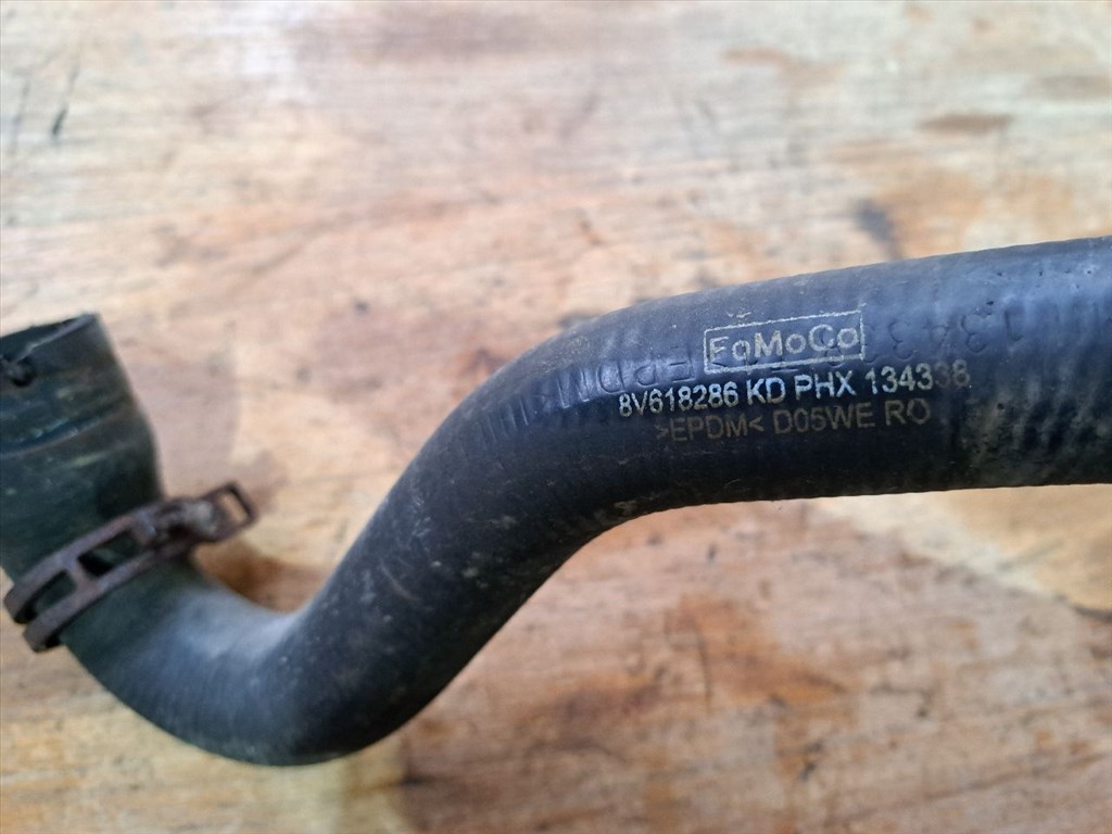 FORD C-MAX II  Vízcső (34811) 8V618286 KD PHX 134338, DV6DTED(T3DA/B) 3. kép