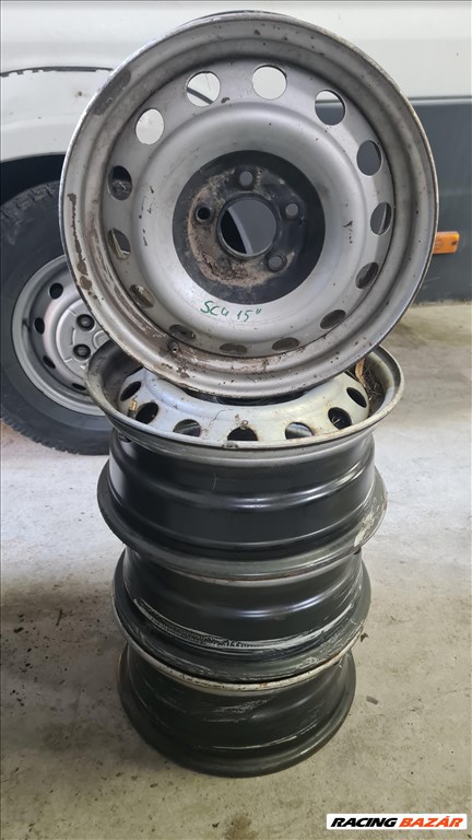 Fiat Scudo I, Citroën Jumpy I, Peugeot Expert I Scudo Expert Jumpy 15-ÖS Lemezfelni Garnitúra  1. kép