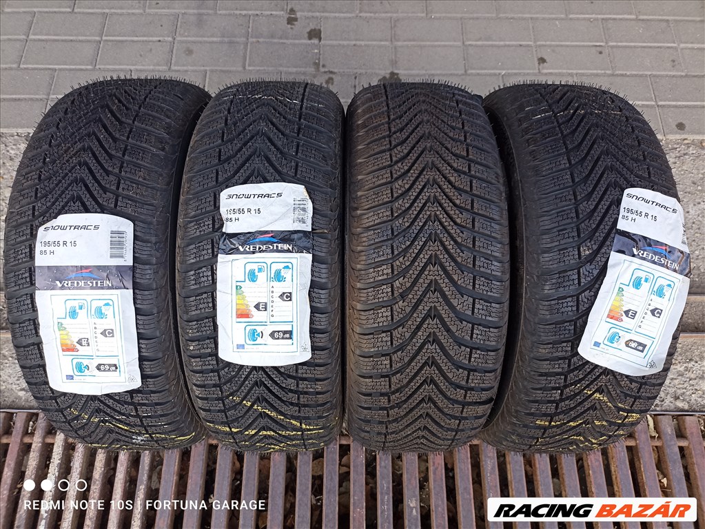195/55 R15" Vredestein túltárolt téli garnitúra 1. kép