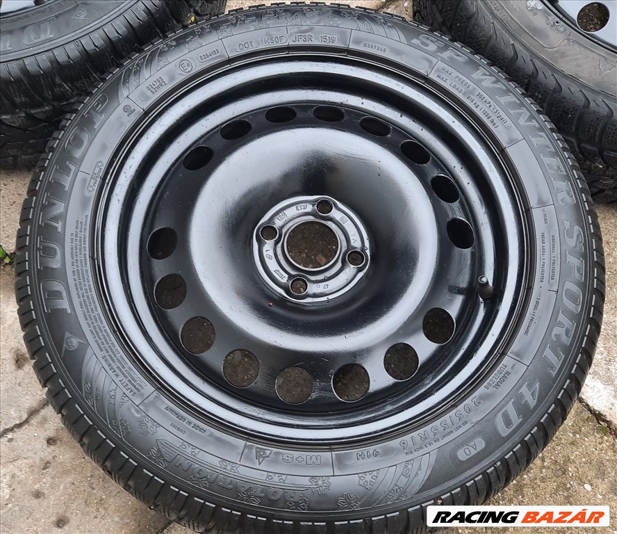  4x100 Gyári Opel Lemezfelni 16" Astra, Meriva 3. kép