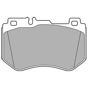 DELPHI LP3137 - fékbetét MERCEDES-BENZ