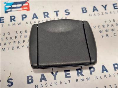 BMW E81 E87 fekete tetőkárpit kalaptartó jobb roló kampó akasztó rögzítő tartó fül