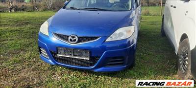 Mazda 5 34J kék motorháztető géptető