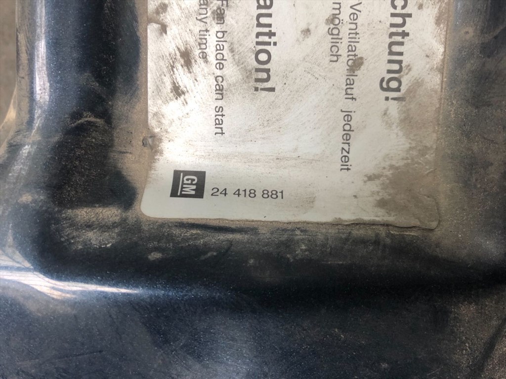 OPEL CORSA C F08, F68 Homlokfal (Üres lemez) (07091) 24418881 3. kép