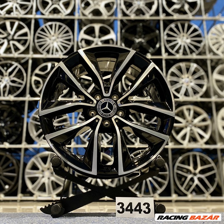 (3443)  Mercedes 18 gyári alufelni felni, 5x112, W223 S osztály 1. kép