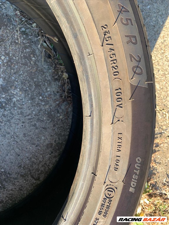  235/4520" újszerű Michelin nyári gumi gumi 4. kép