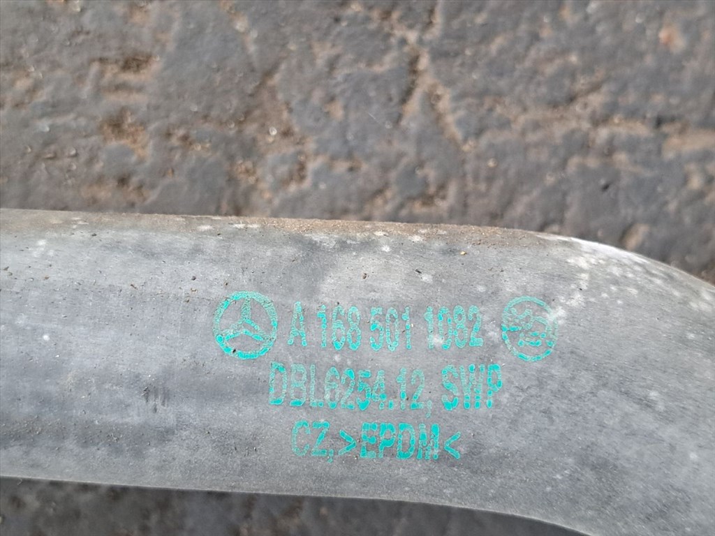 MERCEDES-BENZ A-CLASS W168 Vízcső (37299) A 168 501 1082, 166940 3. kép