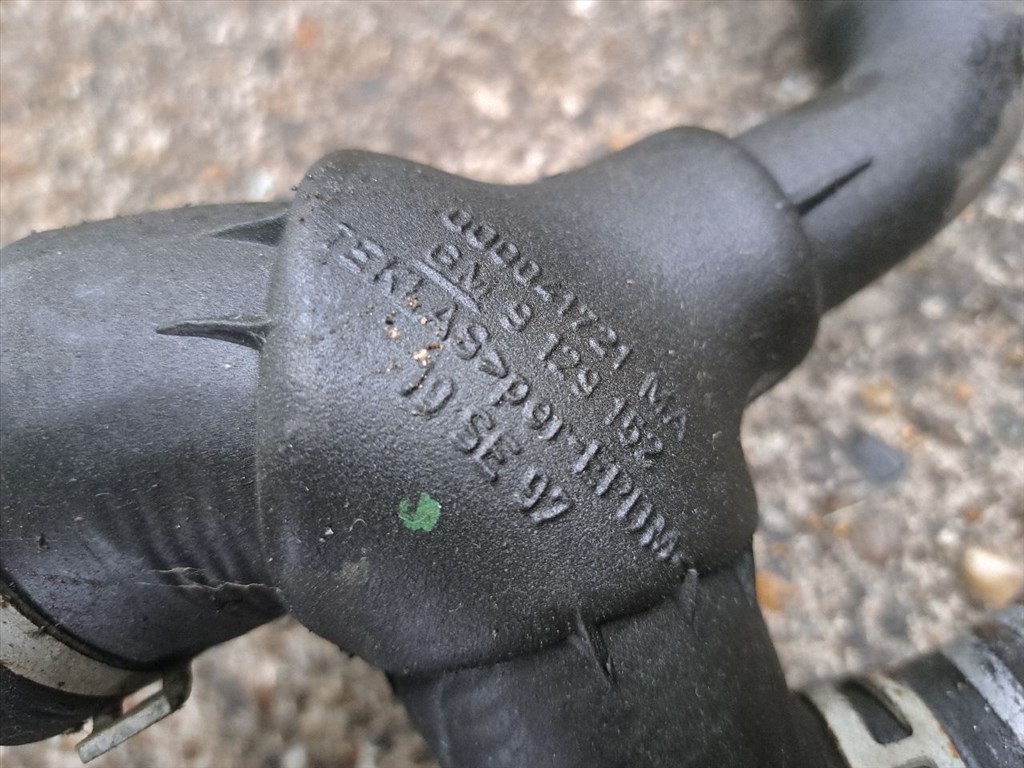 OPEL MERIVA  Vízcső (38361) 13 126 368, 1310327, 9 129 152, Z16XE 3. kép