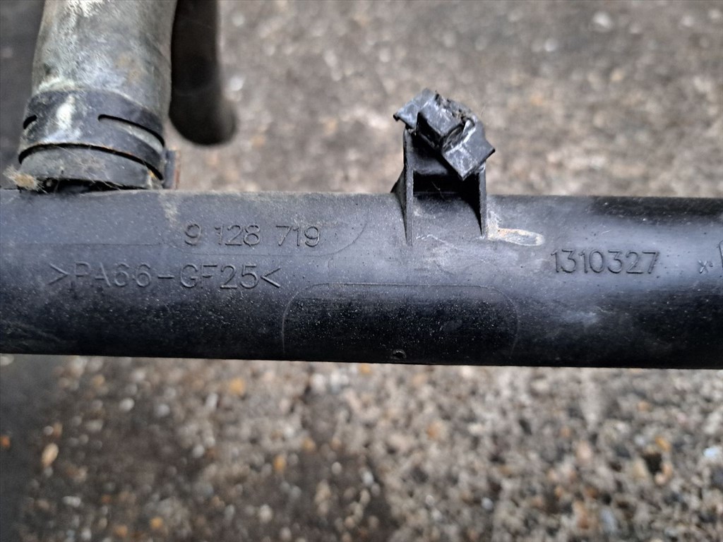 OPEL MERIVA  Vízcső (38361) 13 126 368, 1310327, 9 129 152, Z16XE 4. kép