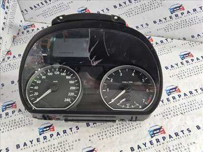 BMW E81 E82 E87 E88 négyhengeres benzines manuális óracsoport km óra csoport mûszer