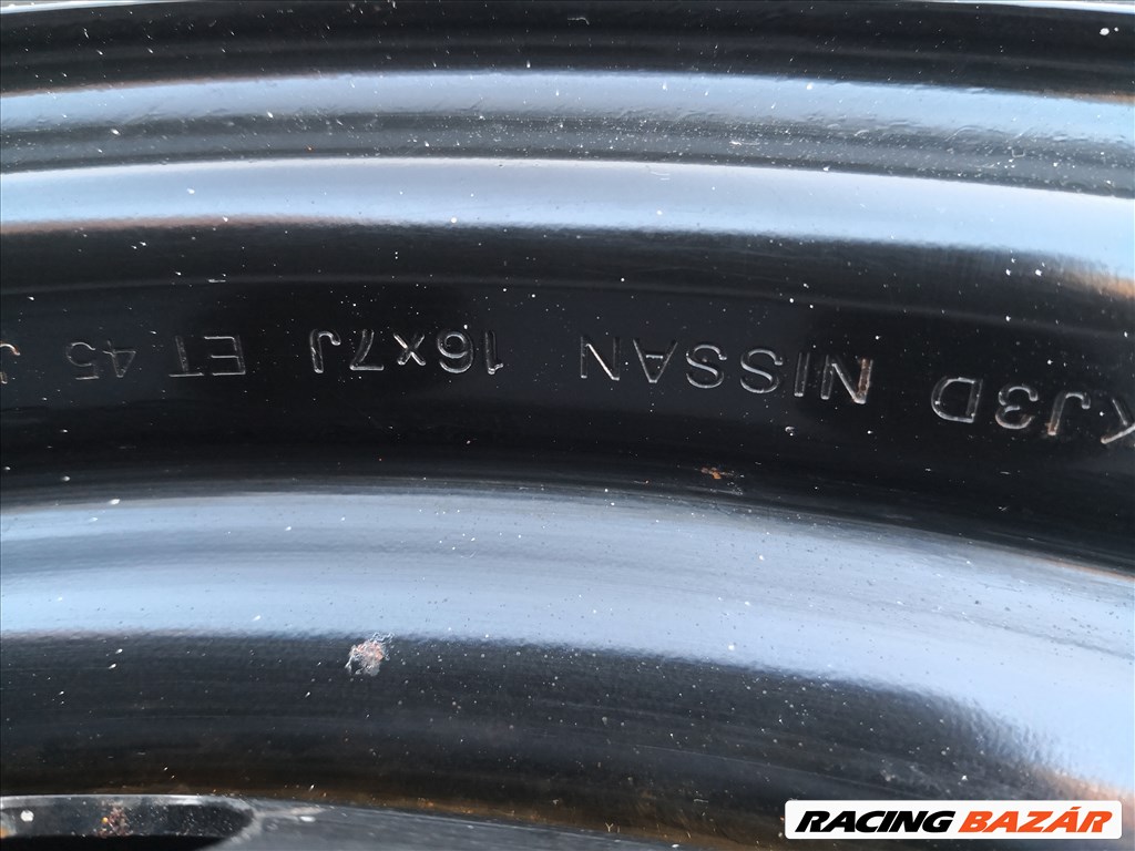 Nissan 16-os acélfelni 6x114,3 új nyárigumival 3. kép