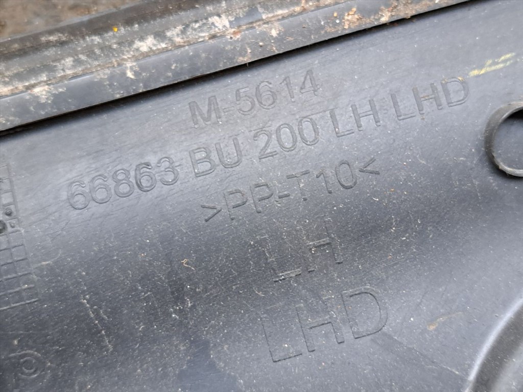 NISSAN ALMERA TINO V10 Levélrács (43616) 66862 BU 200 RH LHD, 66863 BU 200 LH LHD 4. kép