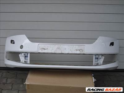 Skoda Fabia III Facelift mosós első lökhárító 6V0807221F 2018-tól