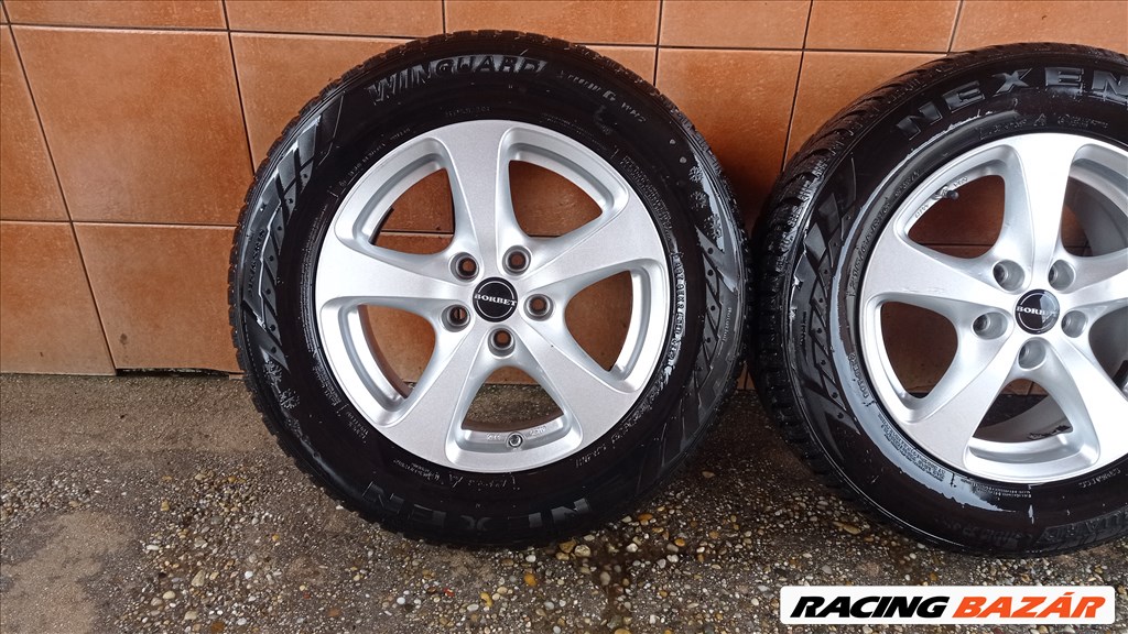 BORBET 16" ALUFELNI 5X110 TÉLI 215/65R16 GUMIVAL OLCSÒN!!! 4. kép