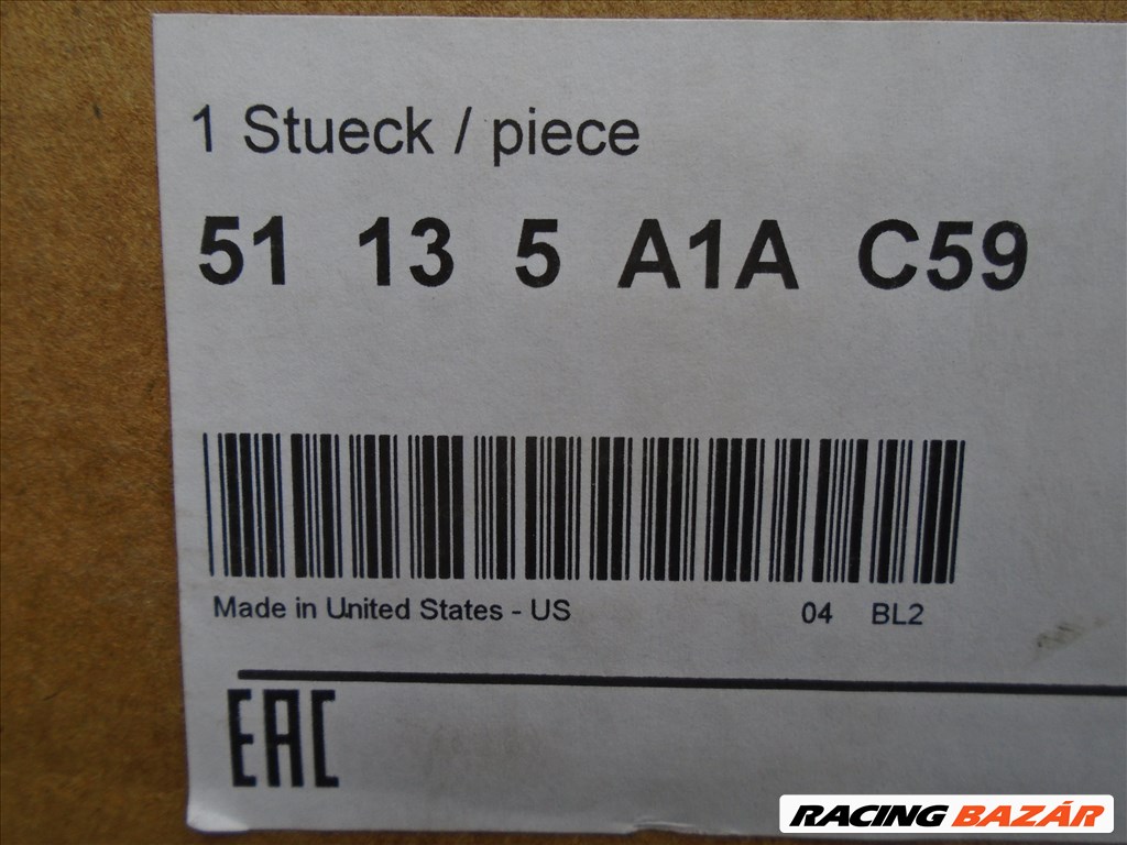 BMW X3, BMW X4 LCI hűtődíszrács  51135a1ac59 2. kép