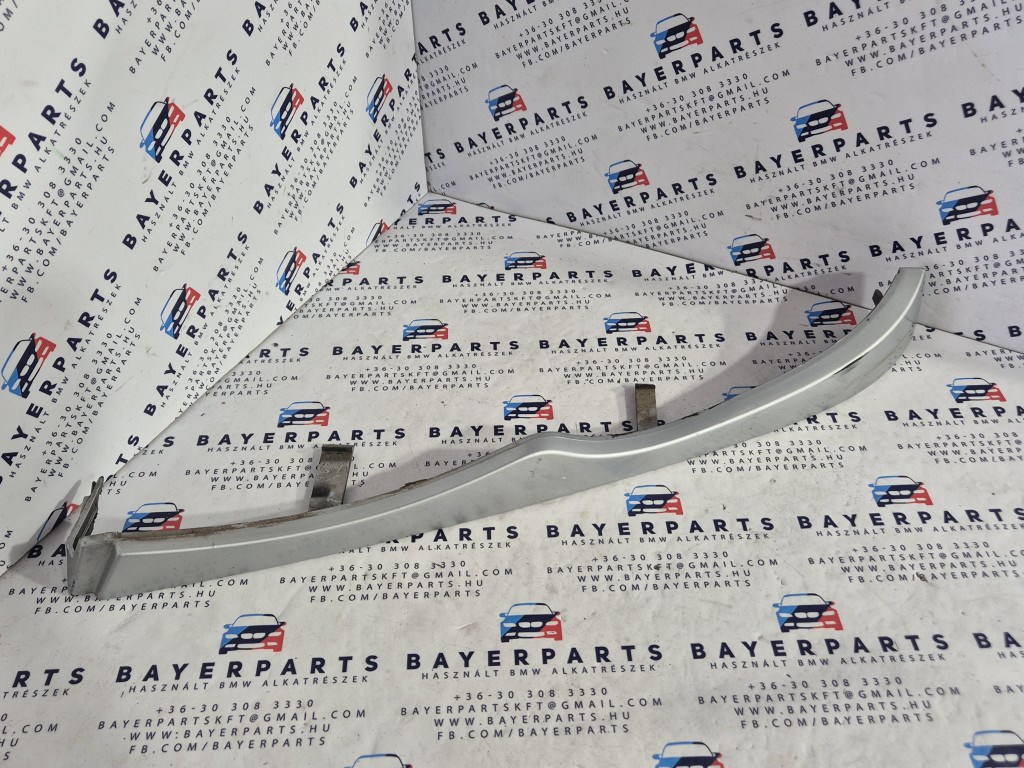 BMW E46 sedan touring facelift bal elsõ ezüst titansilber titansilver bajuszléc bajusz léc 1. kép