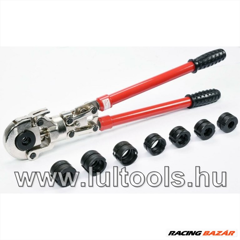 Kézi press, présszerszám 4db TH 4db U préspofával 2. kép