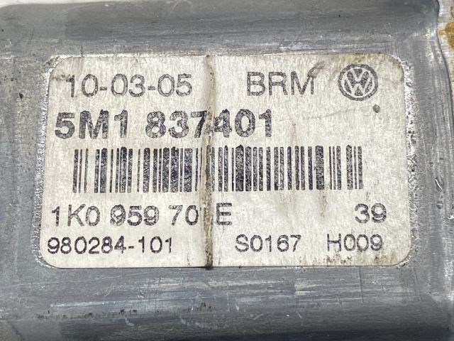 VW GOLF PLUS Jobb első Ablakemelő Motor 5. kép