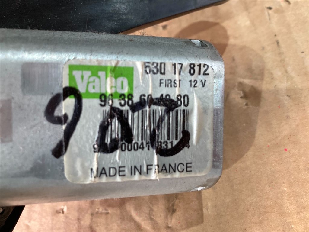 PEUGEOT 206 Ferdehátú 2A/C Hátsó Ablaktörlő Motor (19118) 9638604880 3. kép