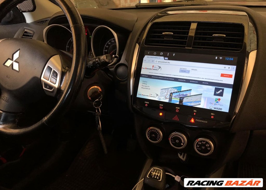 Mitsubishi ASX CarPlay Android GB Multimédia GPS Rádió Tolatókamerával 5. kép