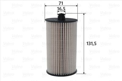 VALEO 587071 - Üzemanyagszűrő VW
