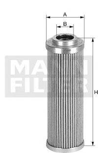 MANN-FILTER HD 45/3 - szűrő, munkahidraulika FENDT