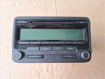 VW GOLF VI 5K1 Rádió / CD (37087) BLAUPUNKT/815 7 647 201 360, 1K0 035 186 AA