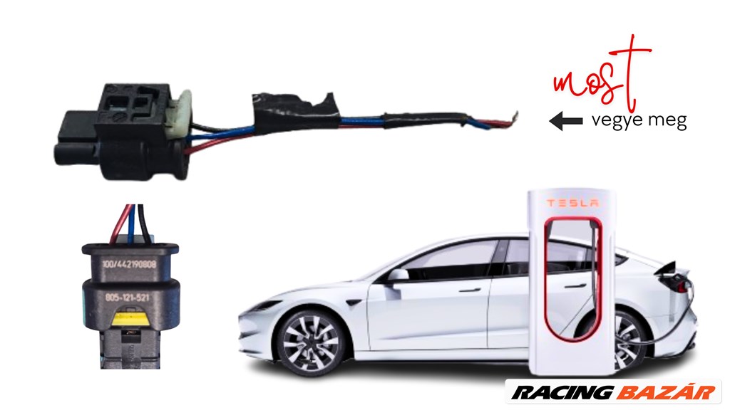 Tesla Model 3 PDC csatlakozó, Pigtail dugó 805121521 10. kép