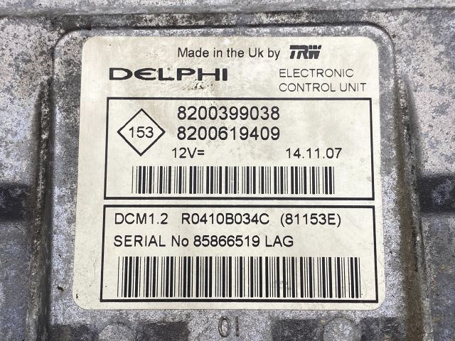 NISSAN NOTE Motorvezérlő 3. kép