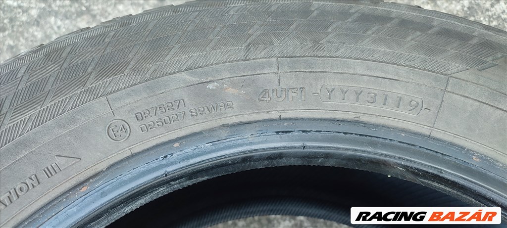 4db 215/60R16" használt Yokohama téli gumi 6. kép