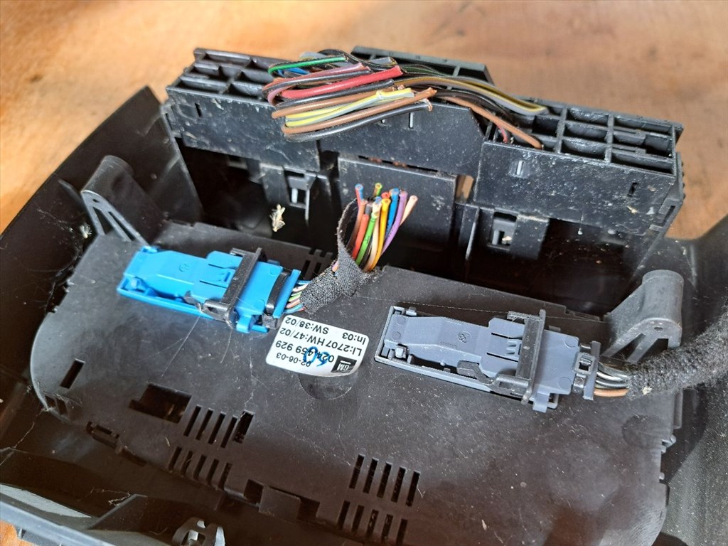 OPEL ZAFIRA A F75_ Fűtéskapcsoló (digit klímás) (34035) 024459929 4. kép