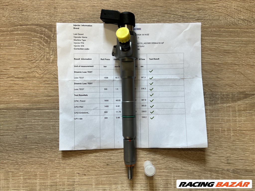 Volkswagen Caddy 1.6 CR TDI Felújított Befecskendező Új Elektronikával 03L130277B, 03L130277S 1. kép