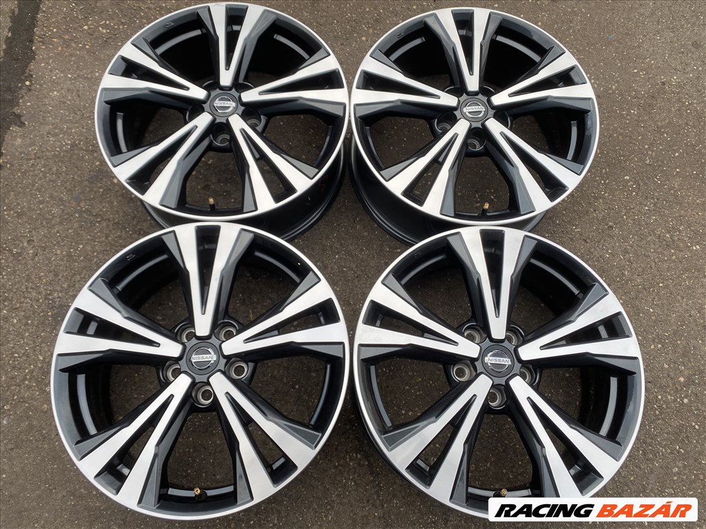4db gyári 18" Nissan Qashqai - X-Trail alufelni. (3579) 1. kép