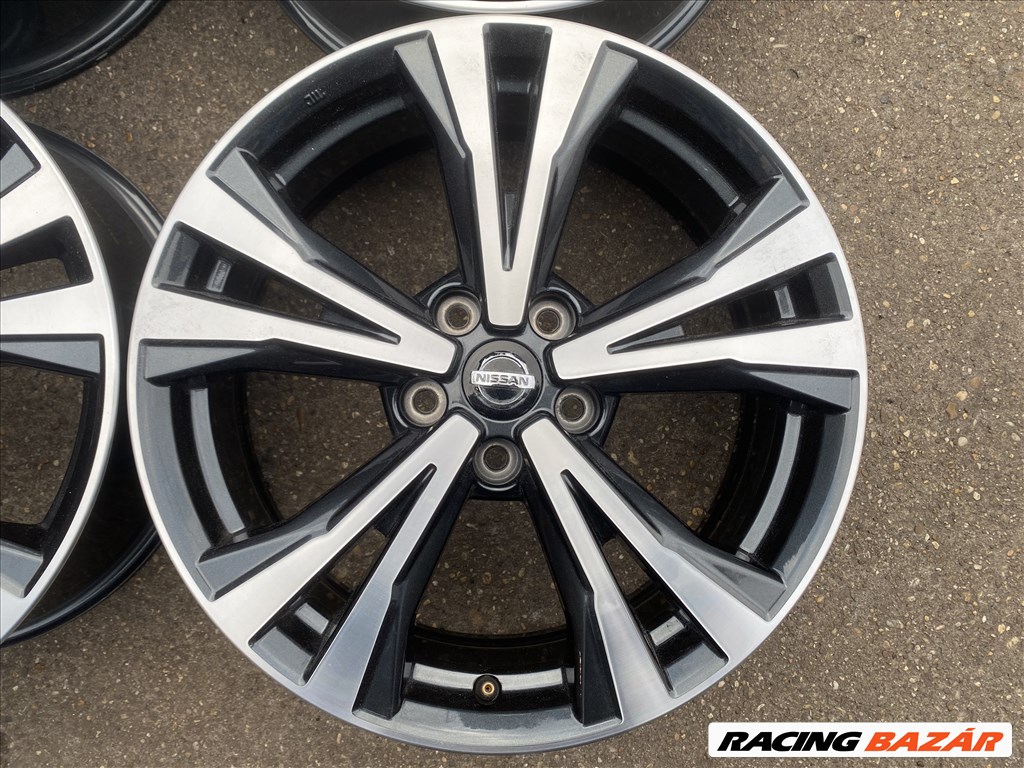 4db gyári 18" Nissan Qashqai - X-Trail alufelni. (3579) 2. kép