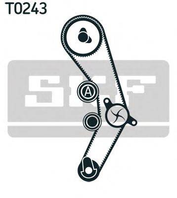SKF VKMC 01935 - Vízpumpa + fogasszíj készlet AUDI SEAT SKODA VW