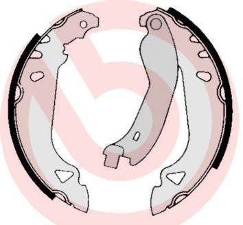 fékpofakészlet BREMBO S 23 510 for FIAT, LANCIA, ZASTAVA