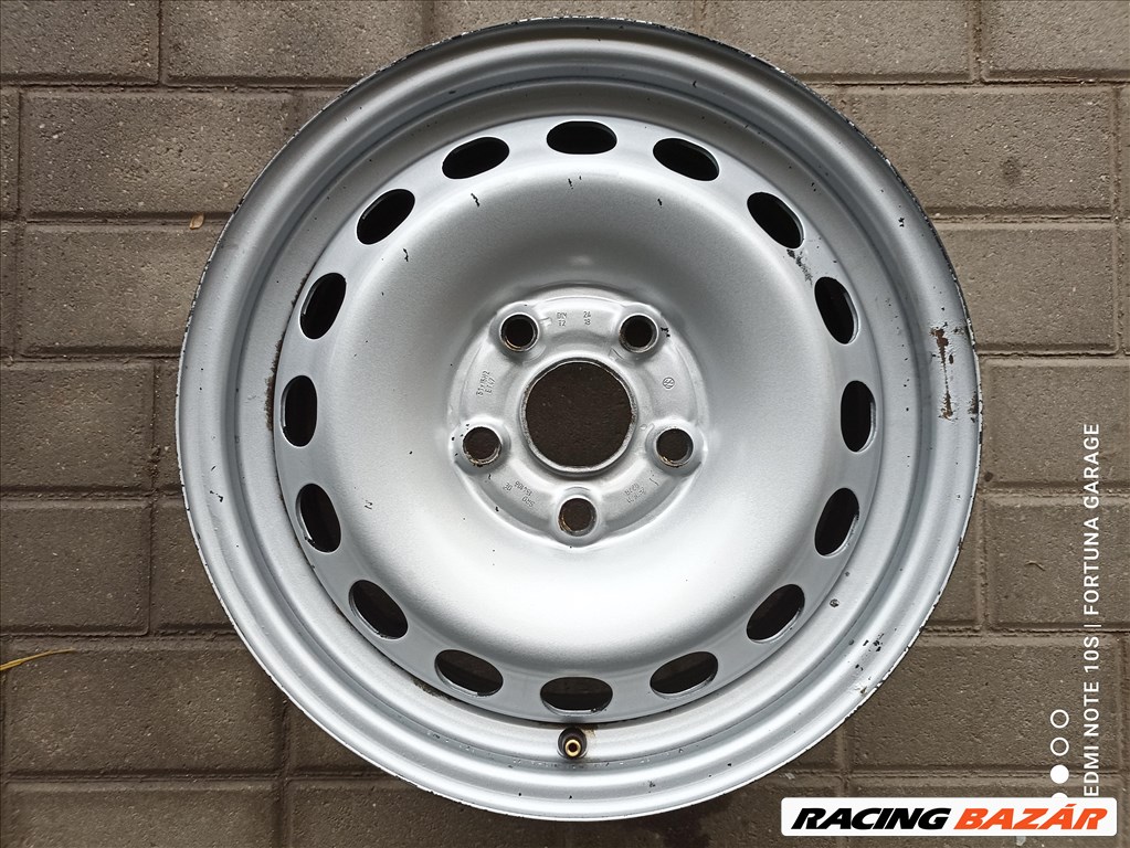 5x112 15" Volkswagen használt lemezfelni garnitúra (R001) 4. kép