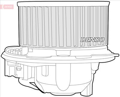 Utastér-ventilátor DENSO DEA32003 for VW, SKODA, AUDI, SEAT, …