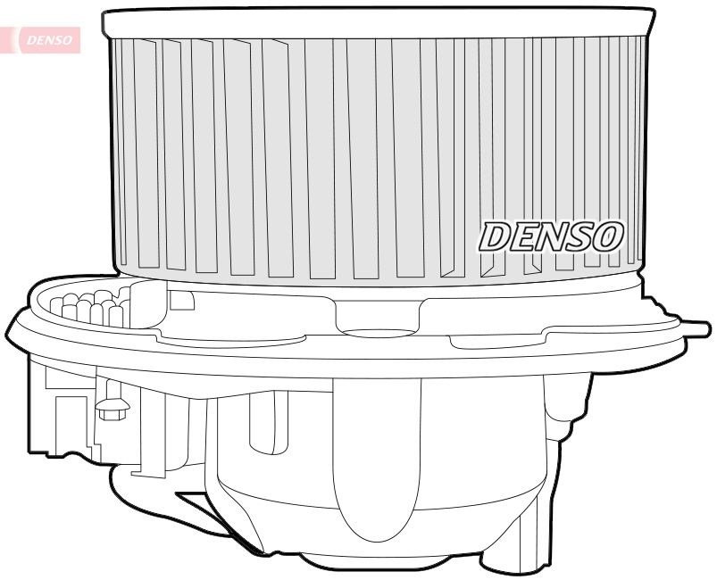 Utastér-ventilátor DENSO DEA32003 for VW, SKODA, AUDI, SEAT, … 2. kép