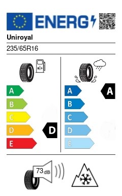 UNIROYAL ALL SEASON MAX 235/65 R16 C 115/113R kisteher négyévszakos gumi 2. kép