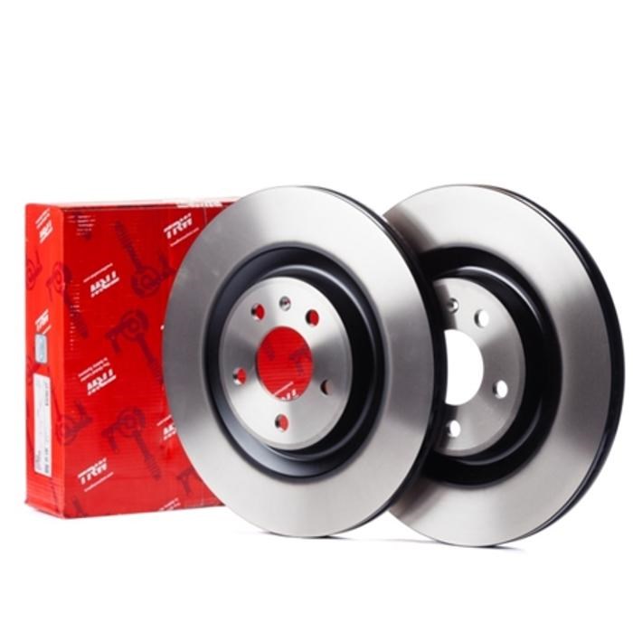 Renault Twingo I új utángyártott féktárcsa pár első tengely 259mm TRW 1996-2007-ig 1. kép
