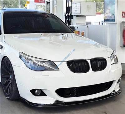 BMW E60 E61 M paket, M tech első lökhárító toldat 2003-2010