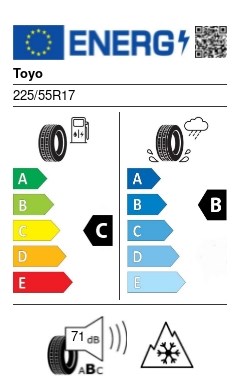 Toyo Celsius AS2 225/55 R17 101W M+S 3PMSF négyévszakos gumi 2. kép